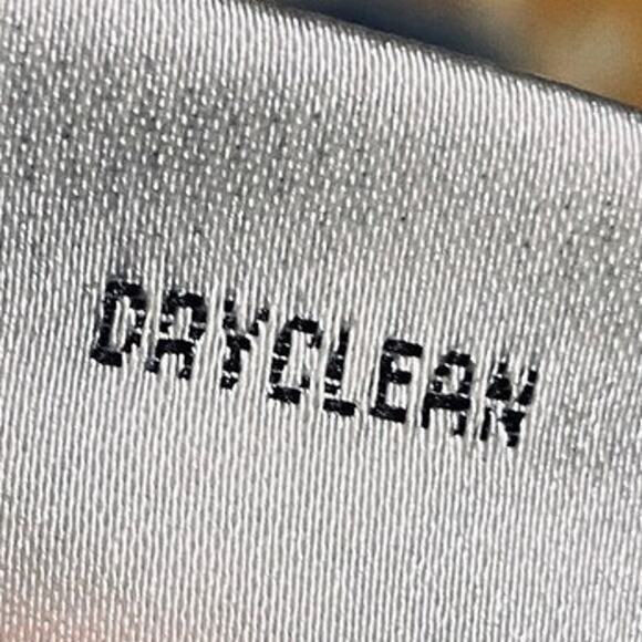 Vintage Y2k Silk Dress Floral Leaf Printed Faux Wrap Sleeveless Gathered Green - Picture 9 of 9